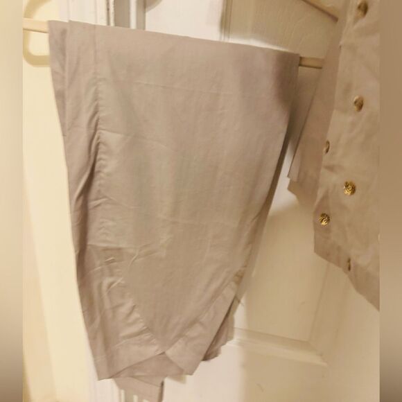 LIMELIGHT PAKISTANI DESIGNER GREY SEQUIN SHALWAR KAMEEZ 2 PIECE READY MADE - Picture 8 of 14